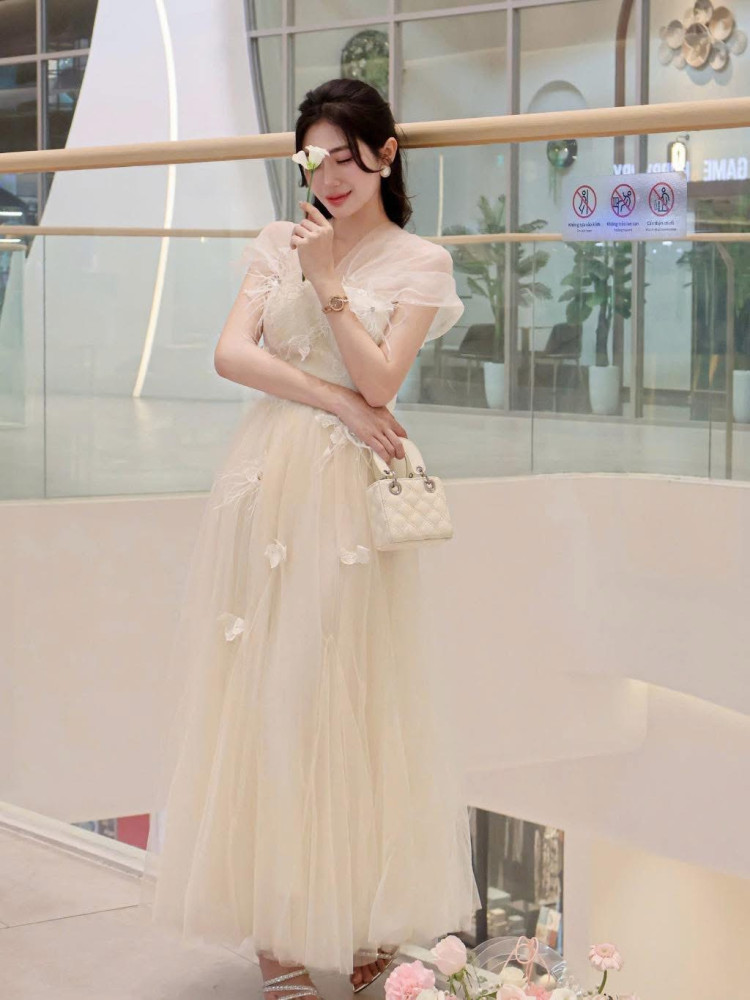 https://vayhoasim.vn/Đầm công chúa lưới xòe KHAU - Size XL - Mã KEXLK061