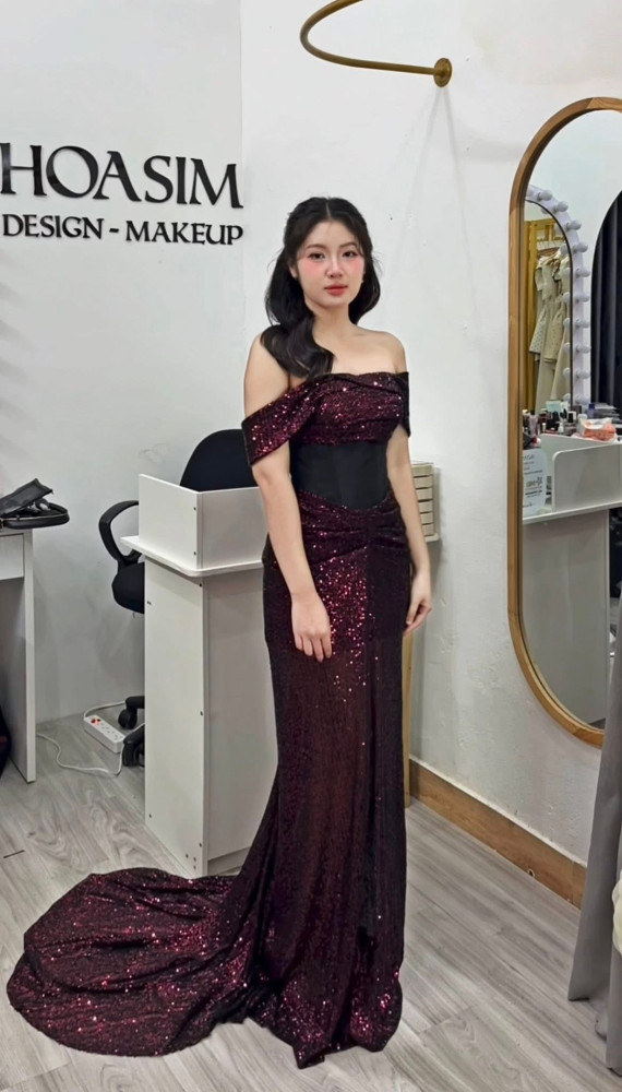 https://vayhoasim.vn/Đàm dạ hội đuôi cá kim sa bling HOASIM - Size M - Mã DOMHS155